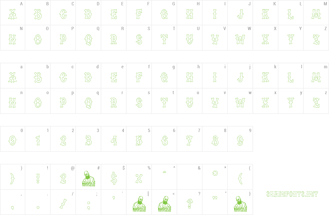 Font Pirate Biker preview